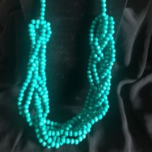 (SOLD) Beaded Turquoise Necklace Set